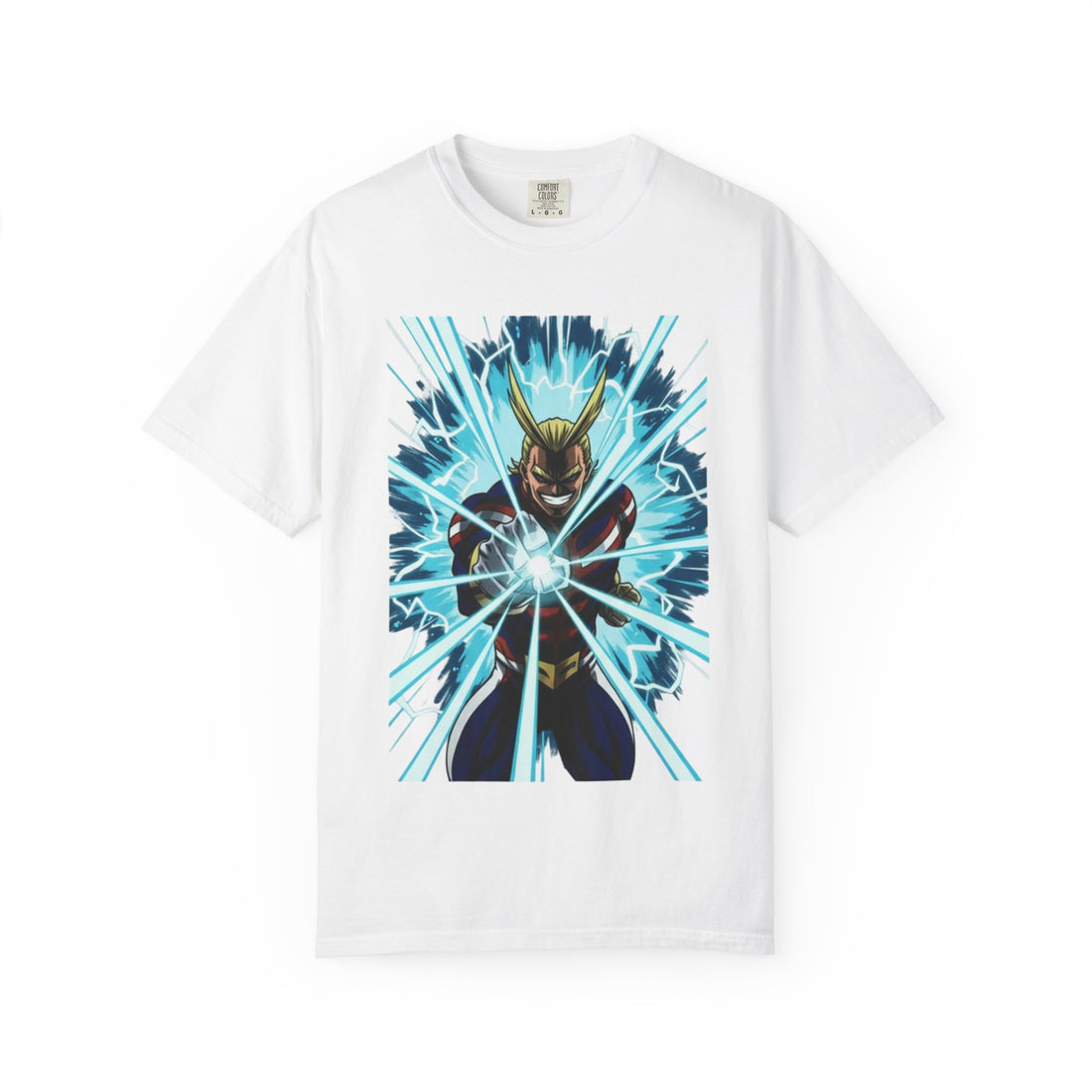 Champion of Power Unisex Garment-Dyed T-Shirt, Superhero Tee, Gift for Fans, Comic Lover Shirt, Graphic Tee, Unique Apparel