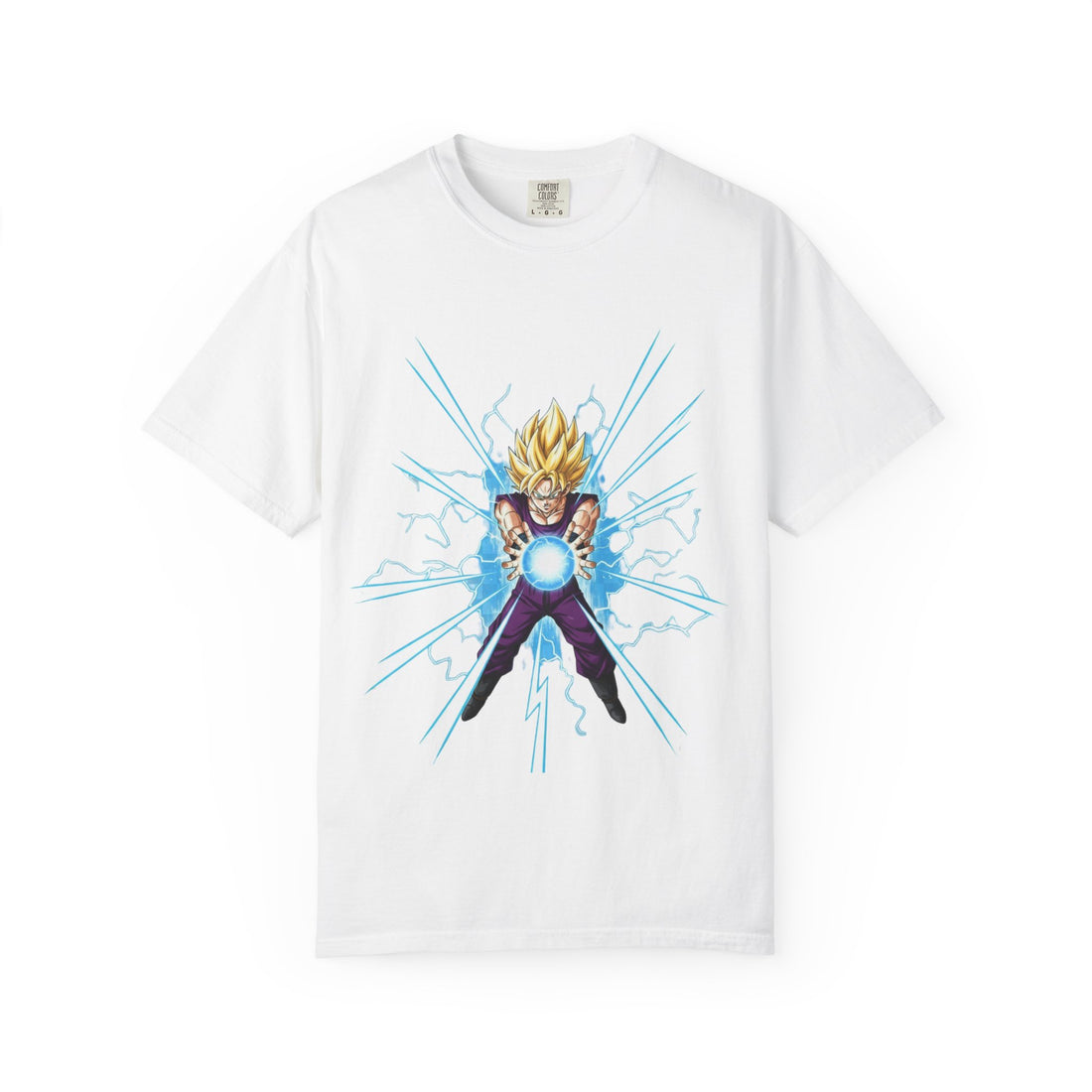 Vibrant Superhero T-Shirt - Unisex Garment-Dyed Tee, Cartoon Graphic Tee, Gift for Fans, Anime T-Shirt, Casual Wear, Birthday Gift