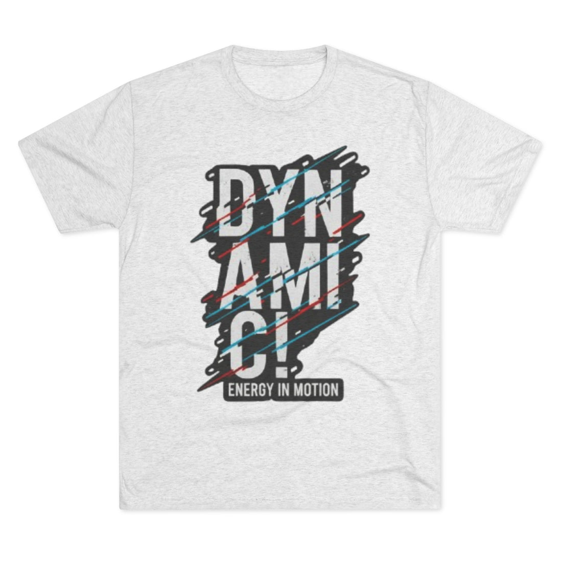 Dynamic Energy Motion Unisex Crew Tee, Casual Everyday Wear, Graphic T-Shirt, Gift for Active Lifestyle, Gym Wear, Motivation Apparel