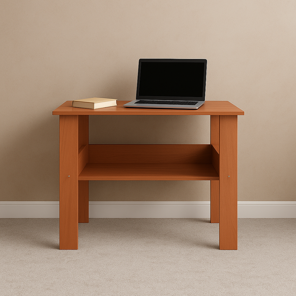 Classic AmberWood Utility Table by Wisdom Creators