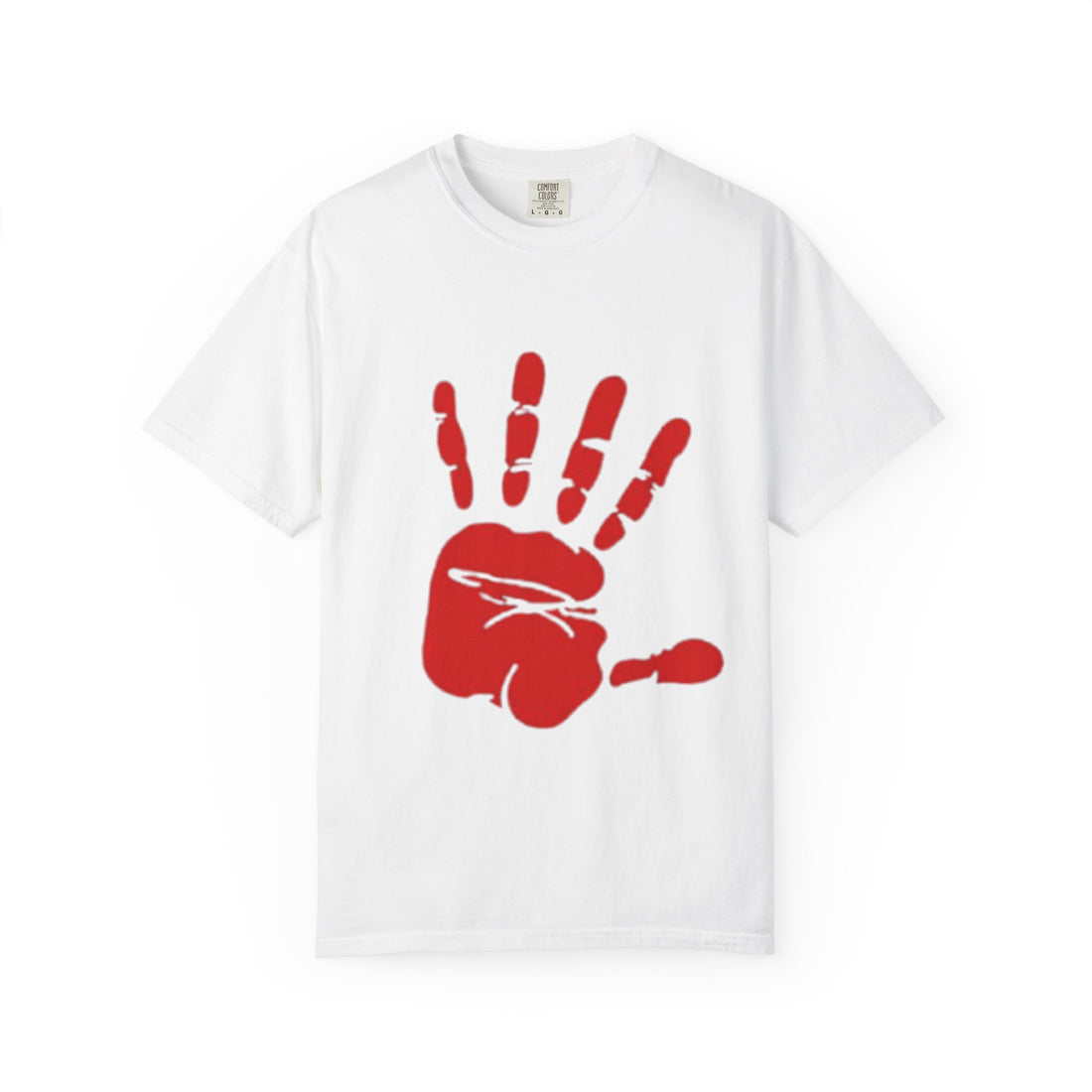 Boxing Glove Handprint T-Shirt — Red Handprint Boxing Tee