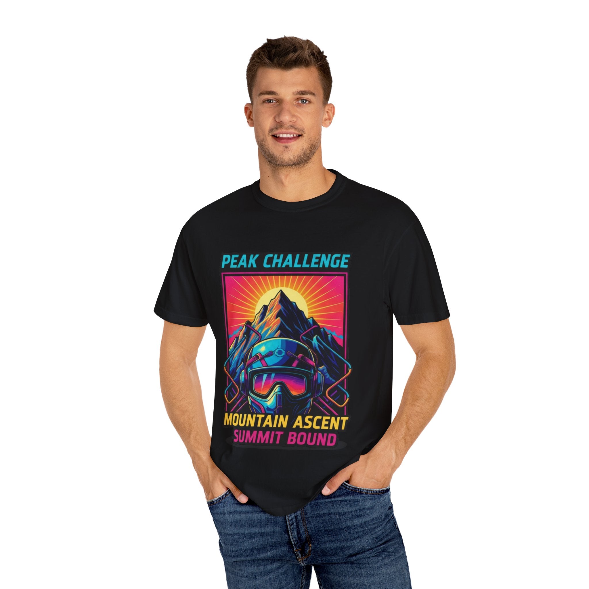 Adventure Vibe Unisex T-Shirt, Peak Challenge Shirt, Mountain Ascent Tee, Summit Bound Gear, Outdoor Exploration Apparel