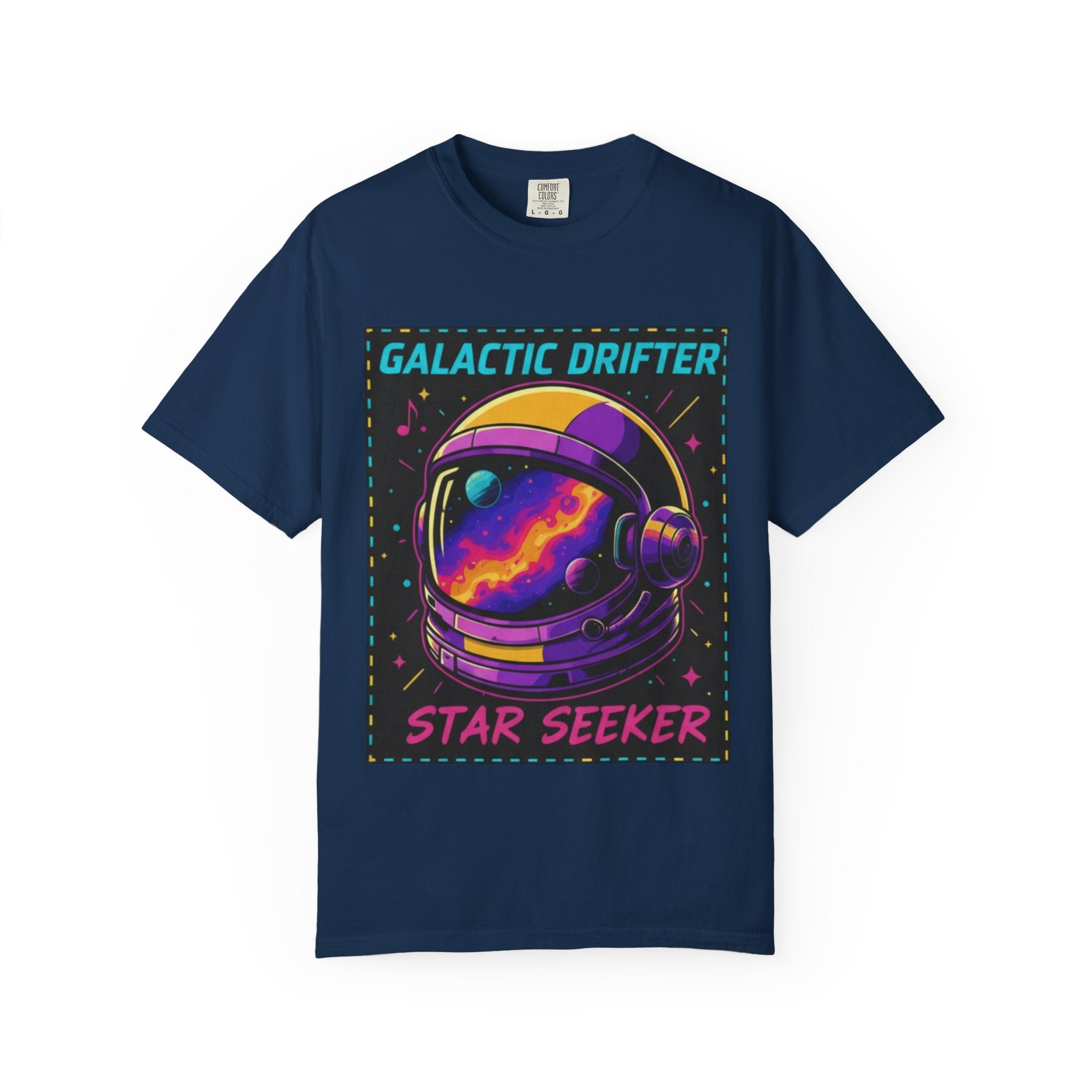 Galactic Drifter T-Shirt, Cosmic Space Tee, Unisex Graphic Shirt, Astronomy Gift, Star Seeker Apparel, Space Lover Clothing