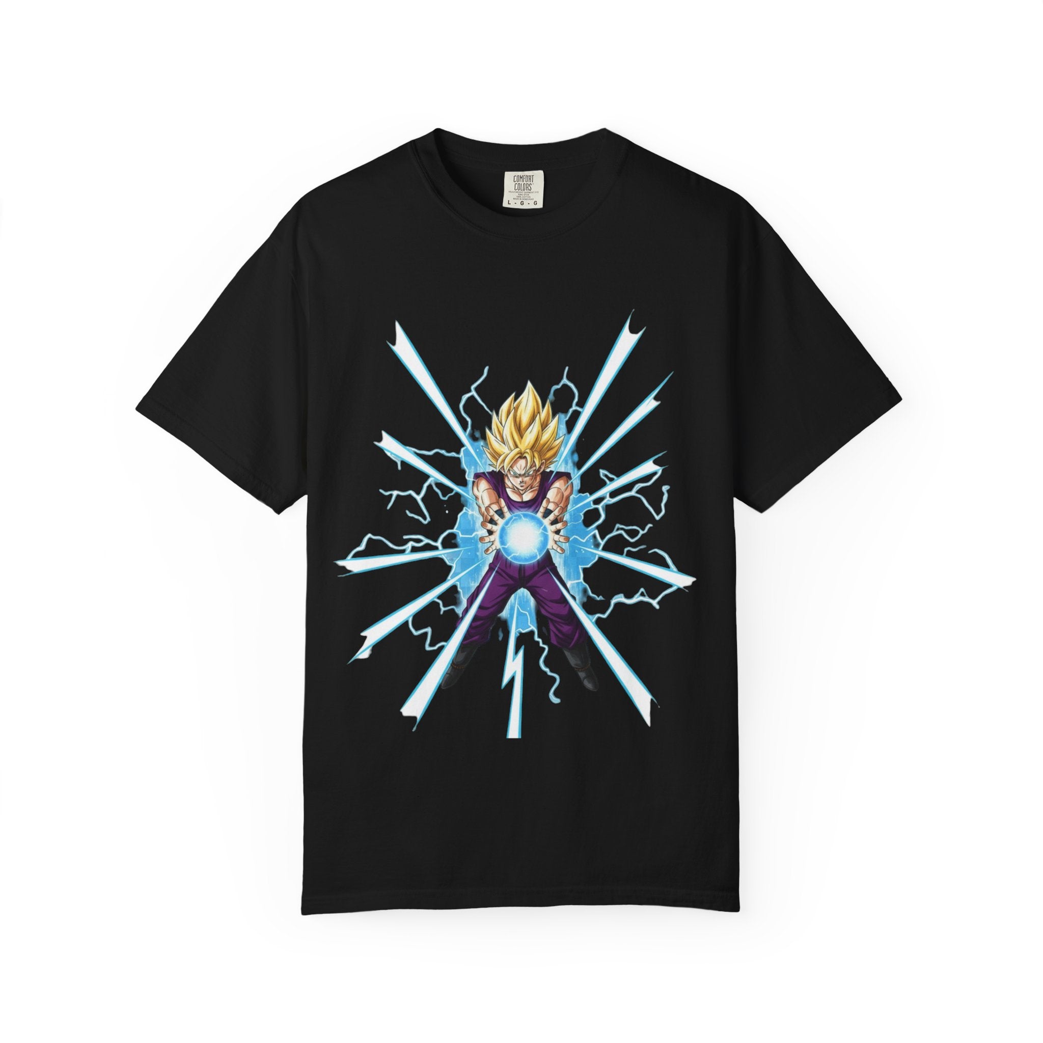 Vibrant Superhero T-Shirt - Unisex Garment-Dyed Tee, Cartoon Graphic Tee, Gift for Fans, Anime T-Shirt, Casual Wear, Birthday Gift