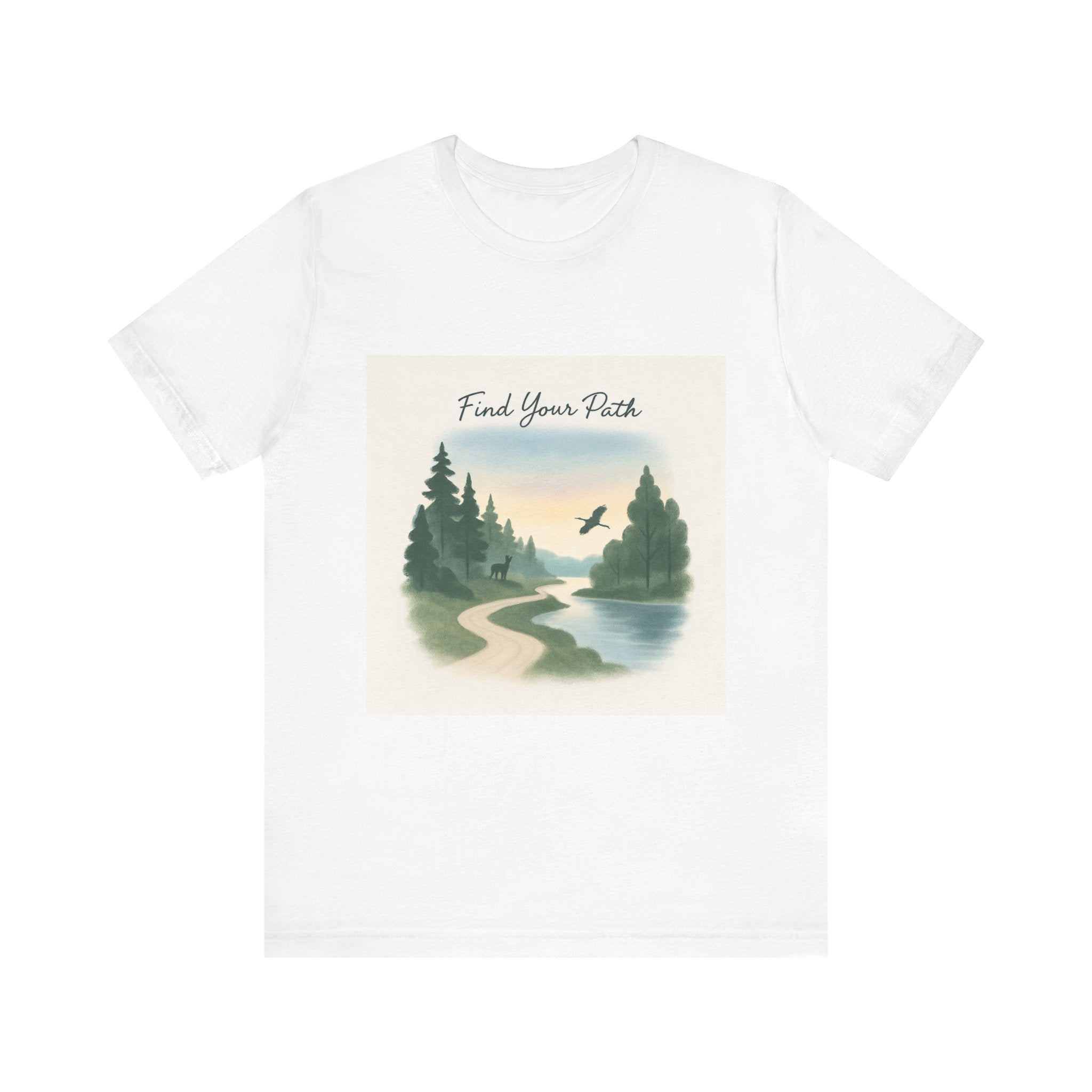 Find Your Path Nature T-Shirt — Vintage Hiking Graphic Tee