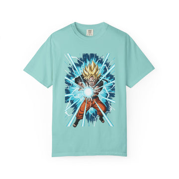 Anime Power Unisex T-Shirt, Goku Graphic Tee, Dragon Ball Z Shirt, Gifts for Fans, Casual Wear, Festival Attire