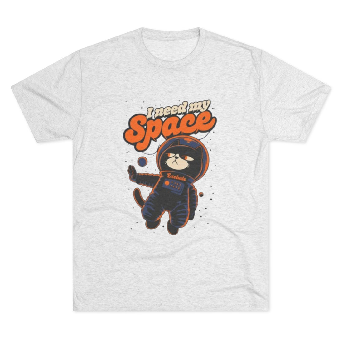 Unisex Space Cat Tee, Cute Cat T-Shirt, Funny Astronaut Shirt, Gift for Cat Lovers, Space-Themed Apparel, Unique Graphic Tee