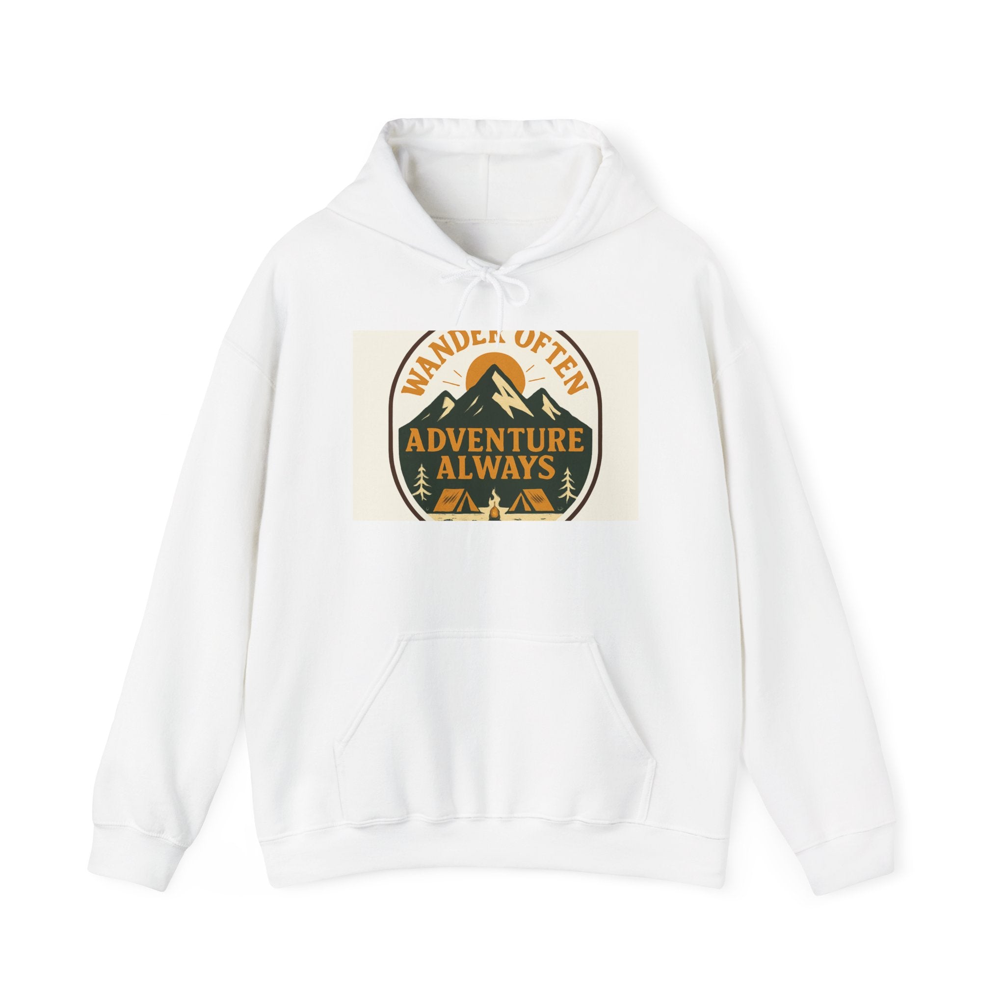 Adventure Always Hoodie — Wander Often Mountain Camping Pullover