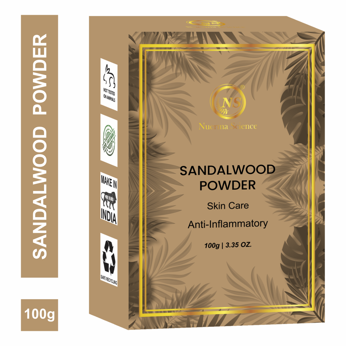Sandalwood(Chandan) Powder for De Tan, Glowing skin & Ageing Marks - 100gm