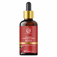 Essential Oil Combo Pack of 5 — Tea Tree, Rosemary, Lavender, Rose & Sandalwood (15ml Each)