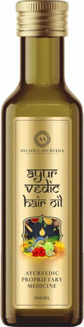 Ayusoul Ayurvedic Hair Oil with 40 Precious Herbs & Oils (100ml)