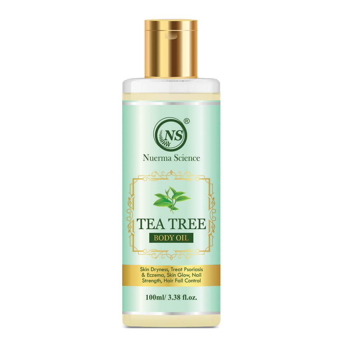 Tea Tree Body Oil for Skin Cleansing & Moisturization - 100ml