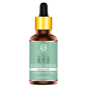 Eucalyptus Essential Oil For Cold, Fresh Breathing & Joints Pain - 15ml