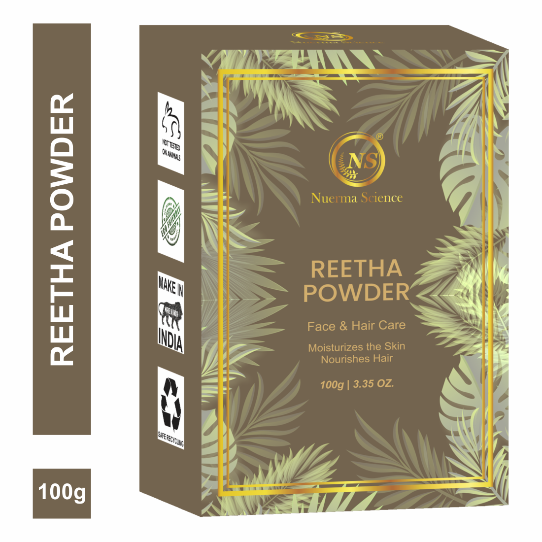 Reetha powder For Skin & Hair - 100gm