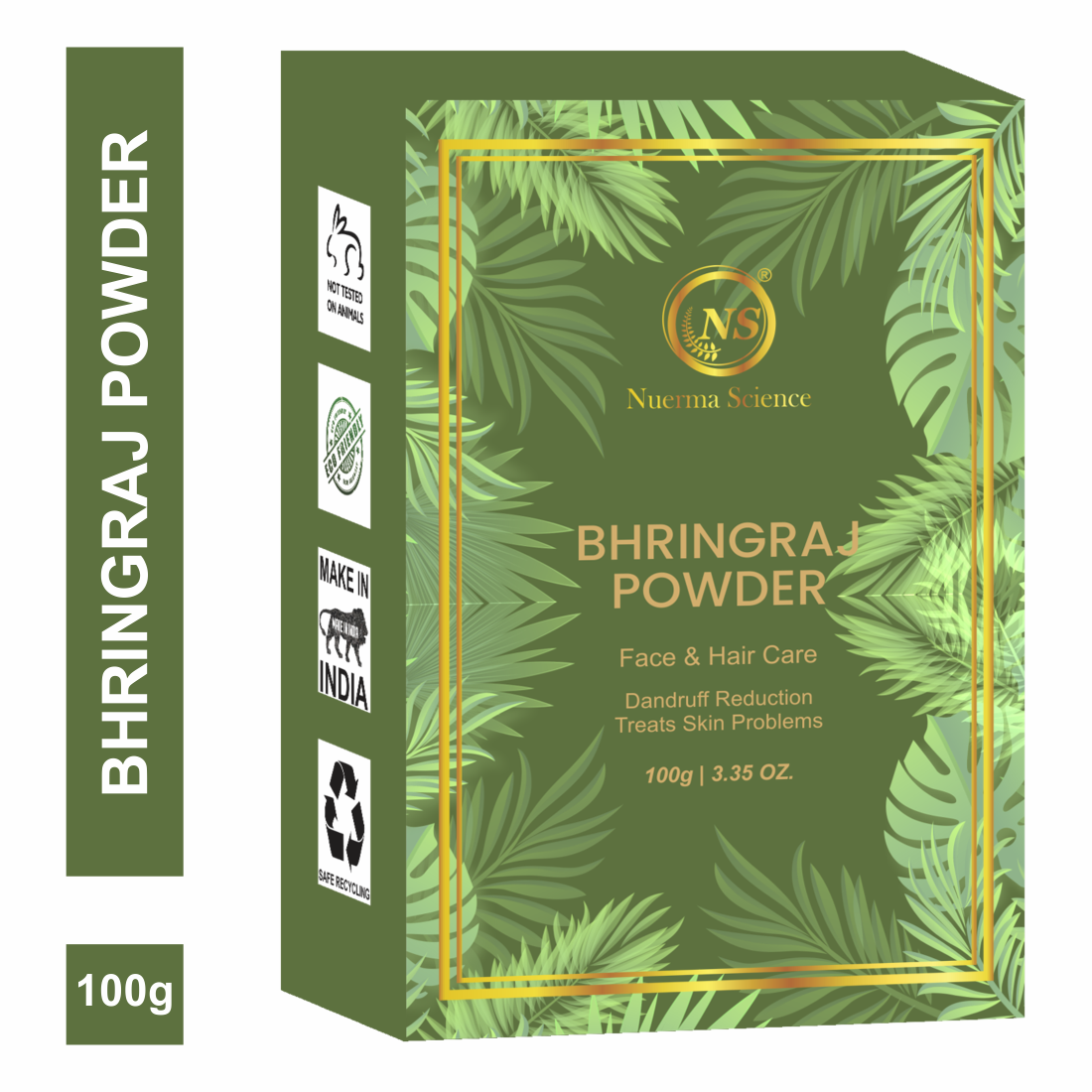 Bhringraj Natural & Organic Powder - 100gm