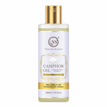 Camphor (Kapoor) Oil - Cold Pressed for Skin & Hair (100ml)