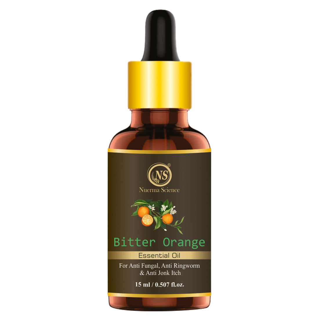 Bitter Orange Essential Oil For Anti Fungal & Aromatherapy - 15ml