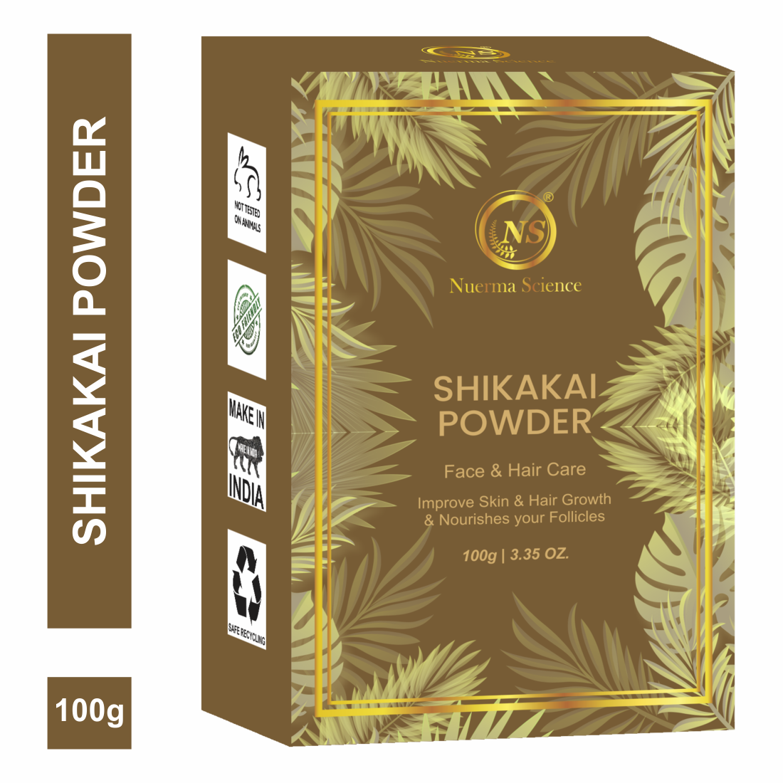 Shikakai Powder For Skin & Complete Hair Care - 100mg