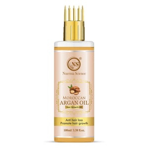 Moroccan Argan Oil — Cold Pressed for Hair Growth, Frizz Control & Glowing Skin (100ml)