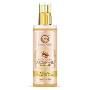Moroccan Argan Oil — Cold Pressed for Hair Growth, Frizz Control & Glowing Skin (100ml)