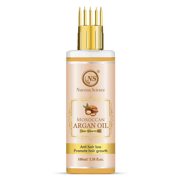 Moroccan Argan Oil — Cold Pressed for Hair Growth, Frizz Control & Glowing Skin (100ml)