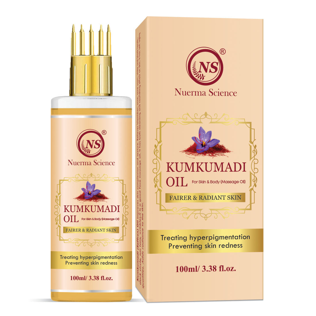 Kumkumadi Tailam Face Serum — Anti-Aging, Brightening & Anti-Wrinkle (30ml)