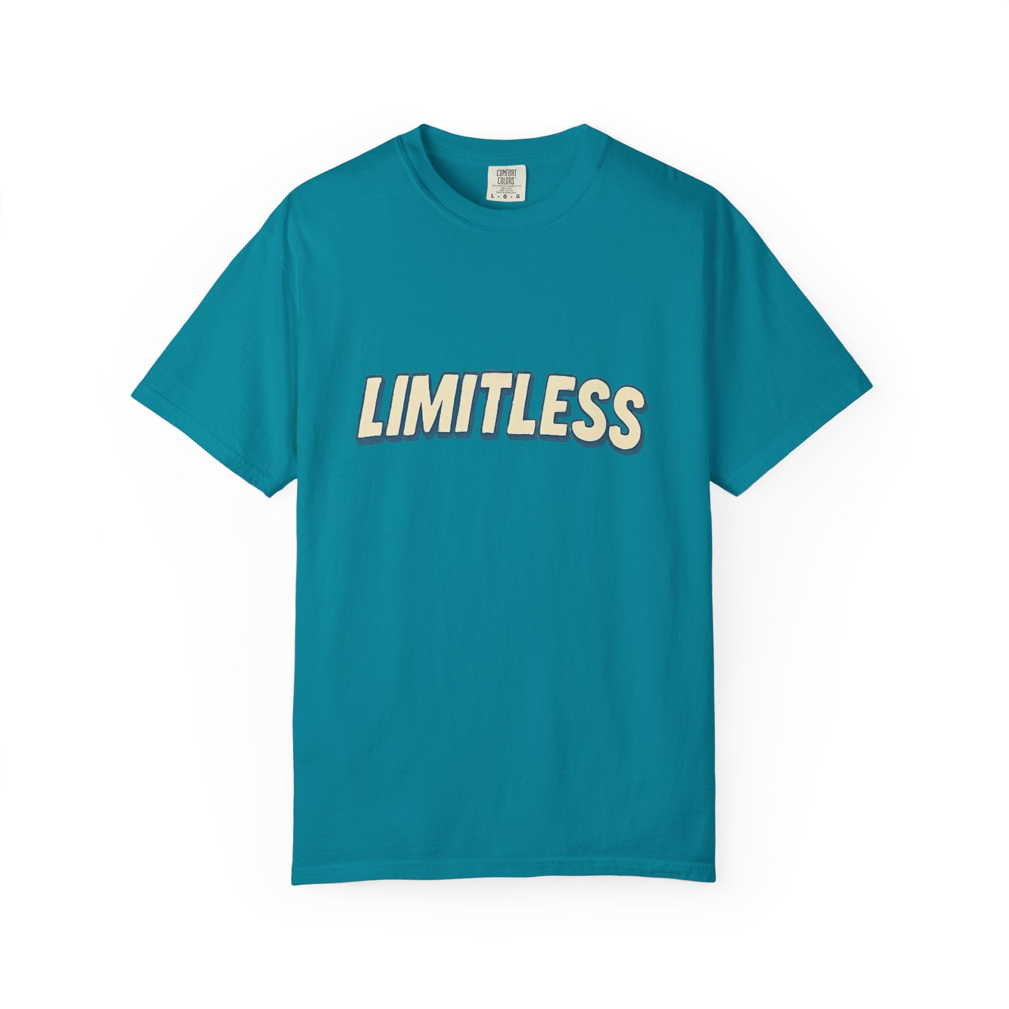 Limitless Graphic T-Shirt — Retro Layered Text Tee