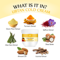 Ubtan Cold Cream for Moisturizing & Glowing Skin - 200gm