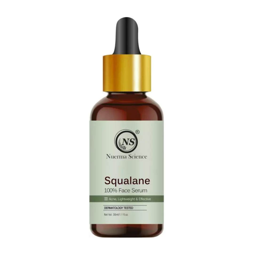 100% Squalane Face Oil Serum - 15ml | Nourish, Hydrate, Protect