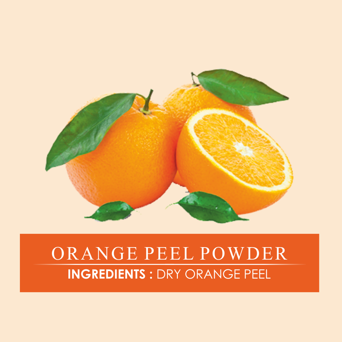 Orange Peel Powder For Glowing Skin & Anti Acne - 100gm