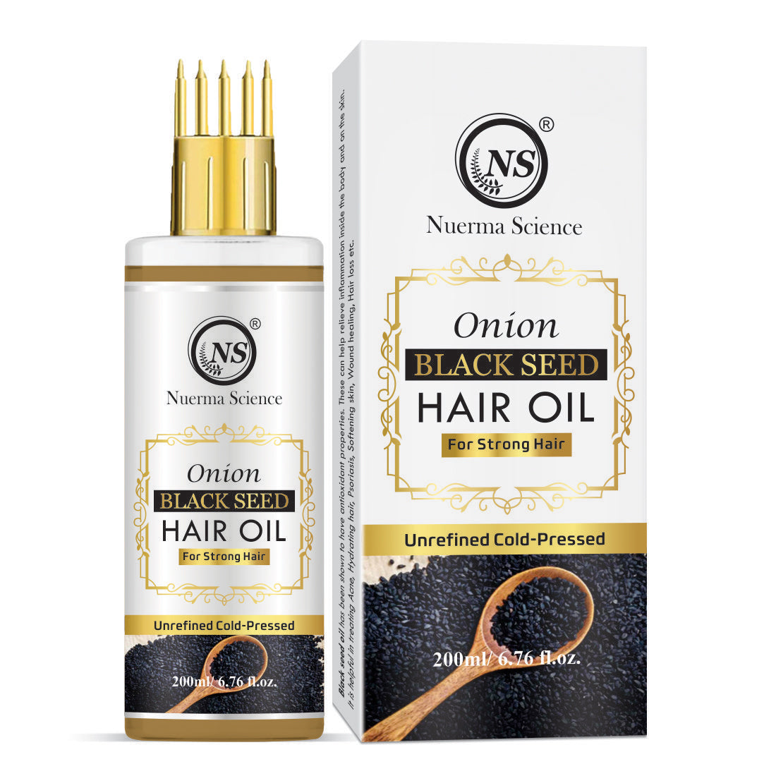 Onion Black Seed Hair Oil - 200ml
