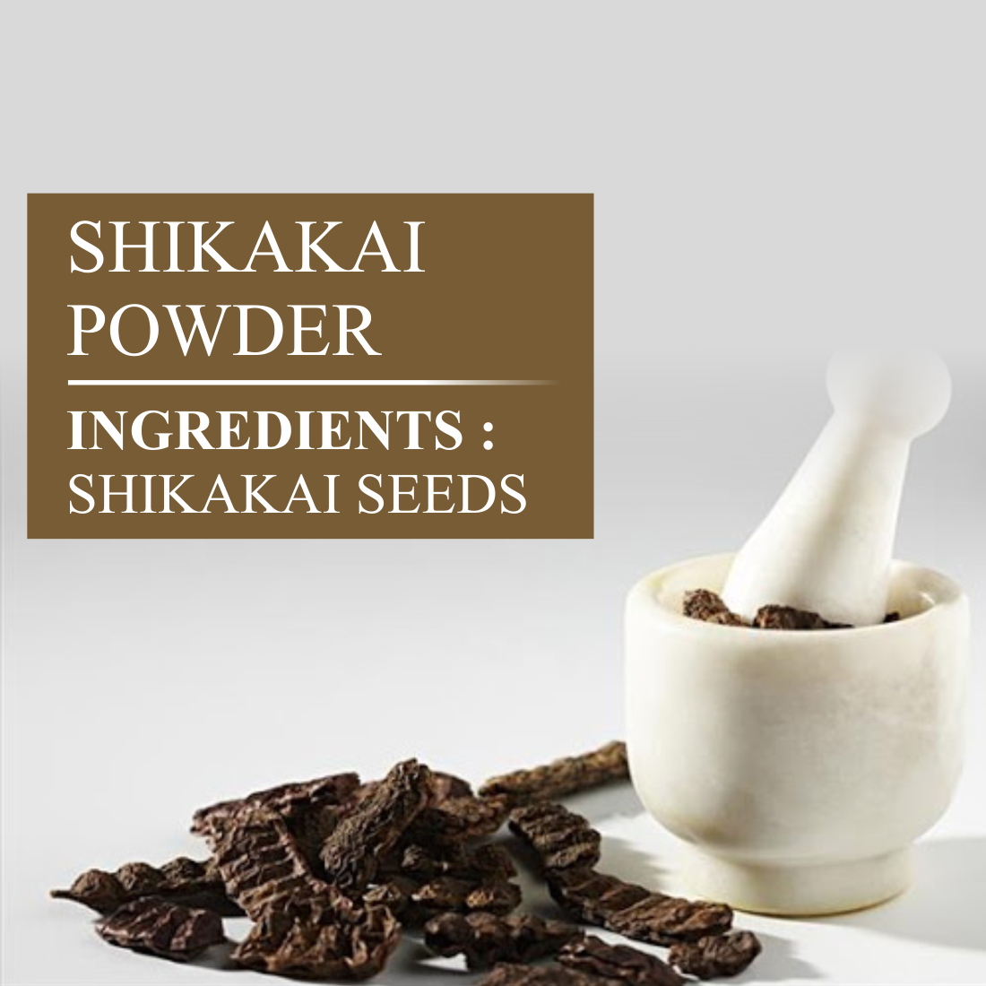 Shikakai Powder For Skin & Complete Hair Care - 100mg