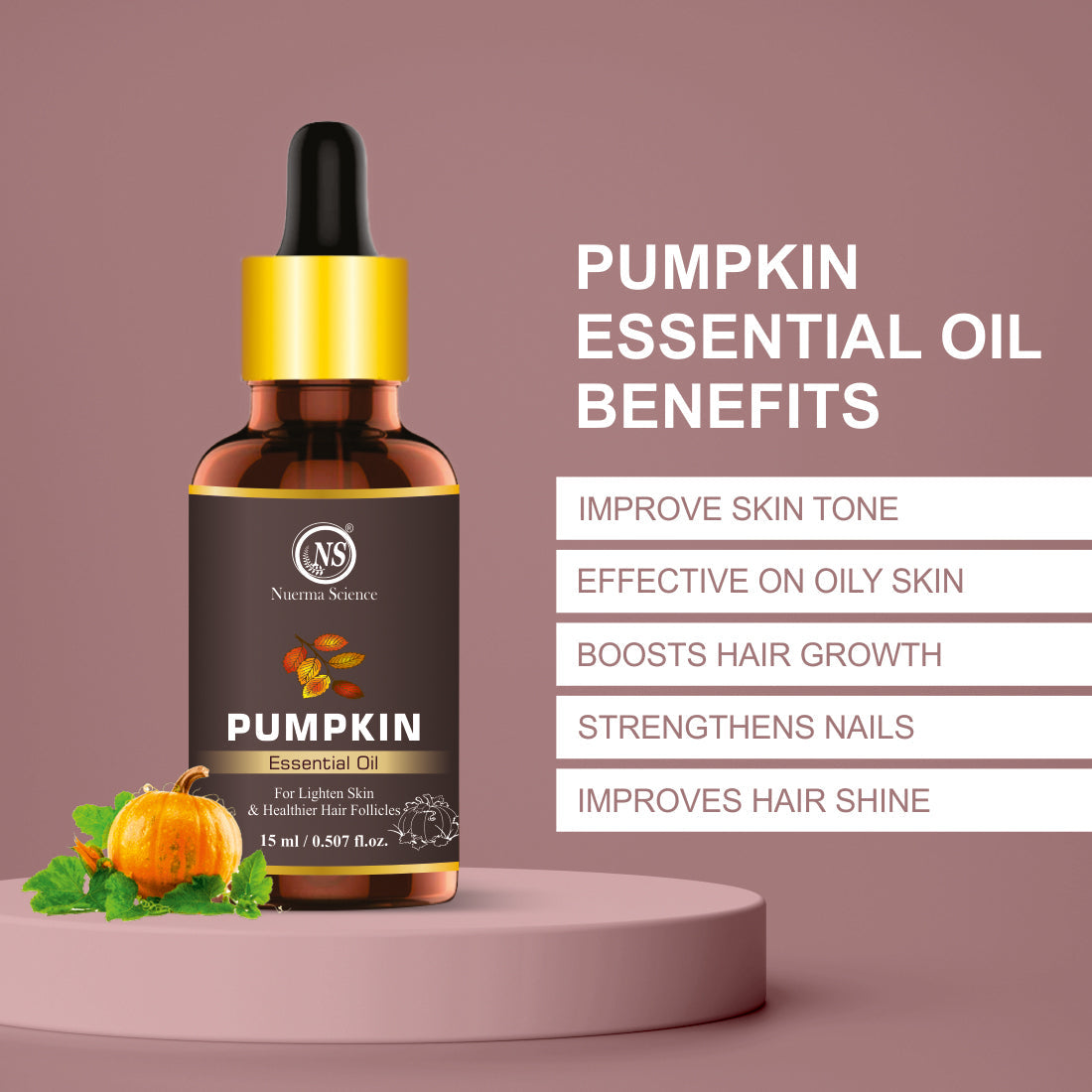 Pumpkin Essential Oil - 15ml
