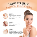 Saffron Cold Cream For Nourishing & Glowing Skin - 200gm