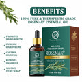 Rosemary Essential Oil | For Natural Skin Glow & Hair Growth - 15ml