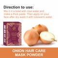 Onion Powder For Hair Mask - 100mg