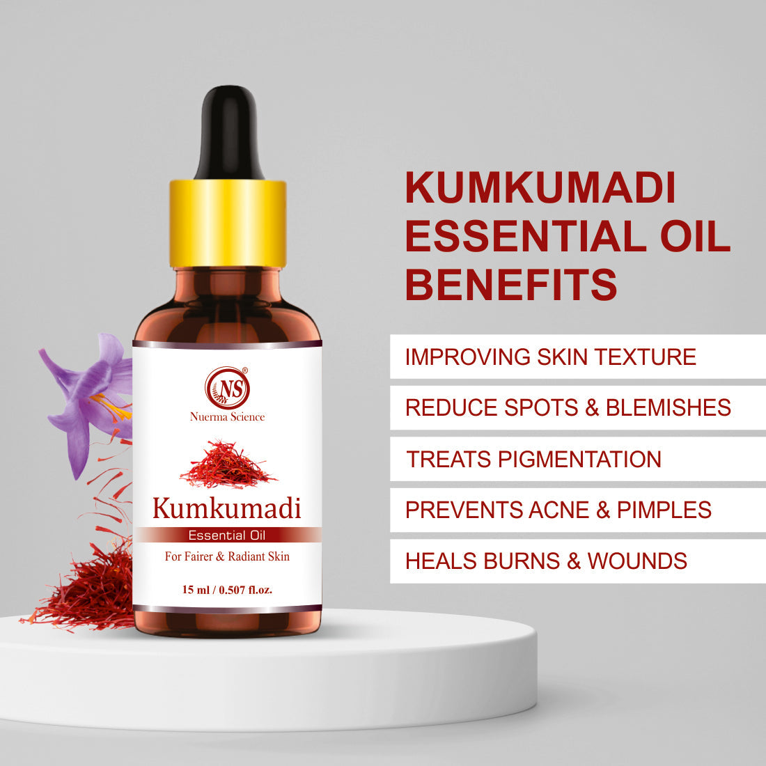 Kumkumadi Essential Oil - 15ml