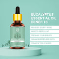 Eucalyptus Essential Oil For Cold, Fresh Breathing & Joints Pain - 15ml