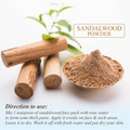 Sandalwood(Chandan) Powder for De Tan, Glowing skin & Ageing Marks - 100gm