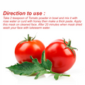 Tomato Powder For Lightening Glowing Skin & Reduce Dark Sport - 100mg