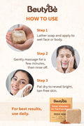 Kesar Chandan Magic Soap — Tan Removal & Skin Brightening (Pack of 3, 300g)
