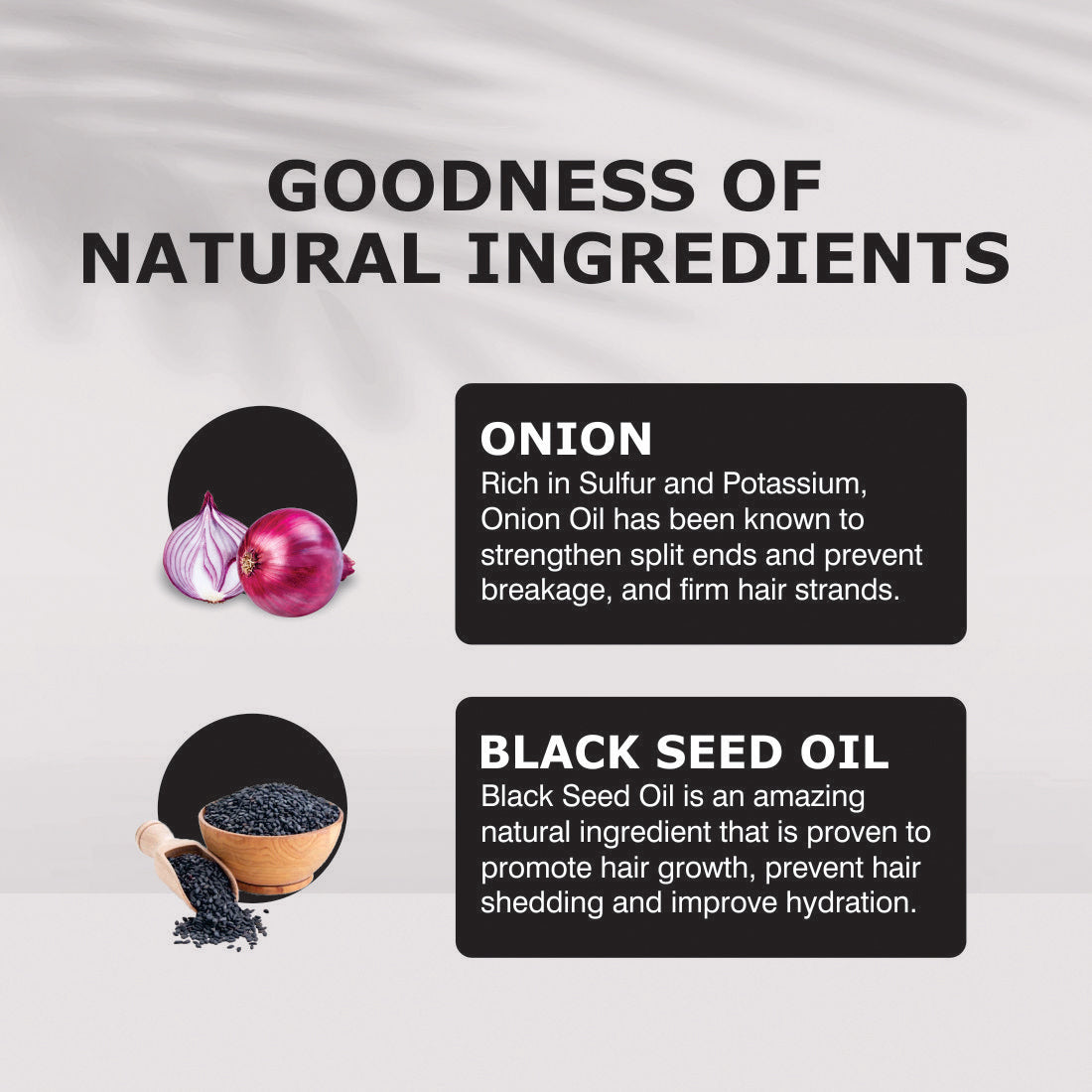 Onion Black Seed Hair Oil - 200ml
