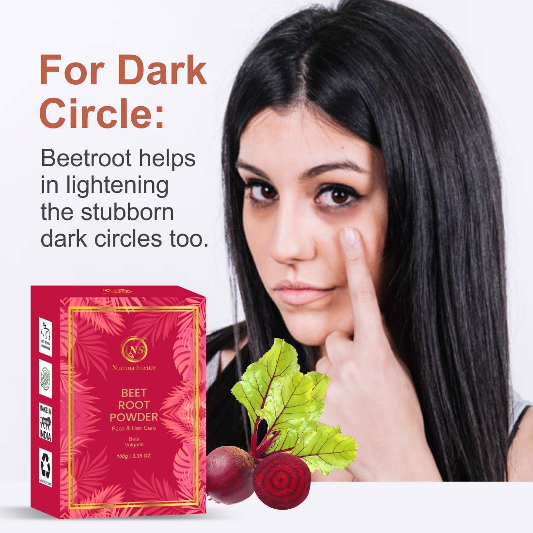 Beetroot Powder 100% Organic - 100gm