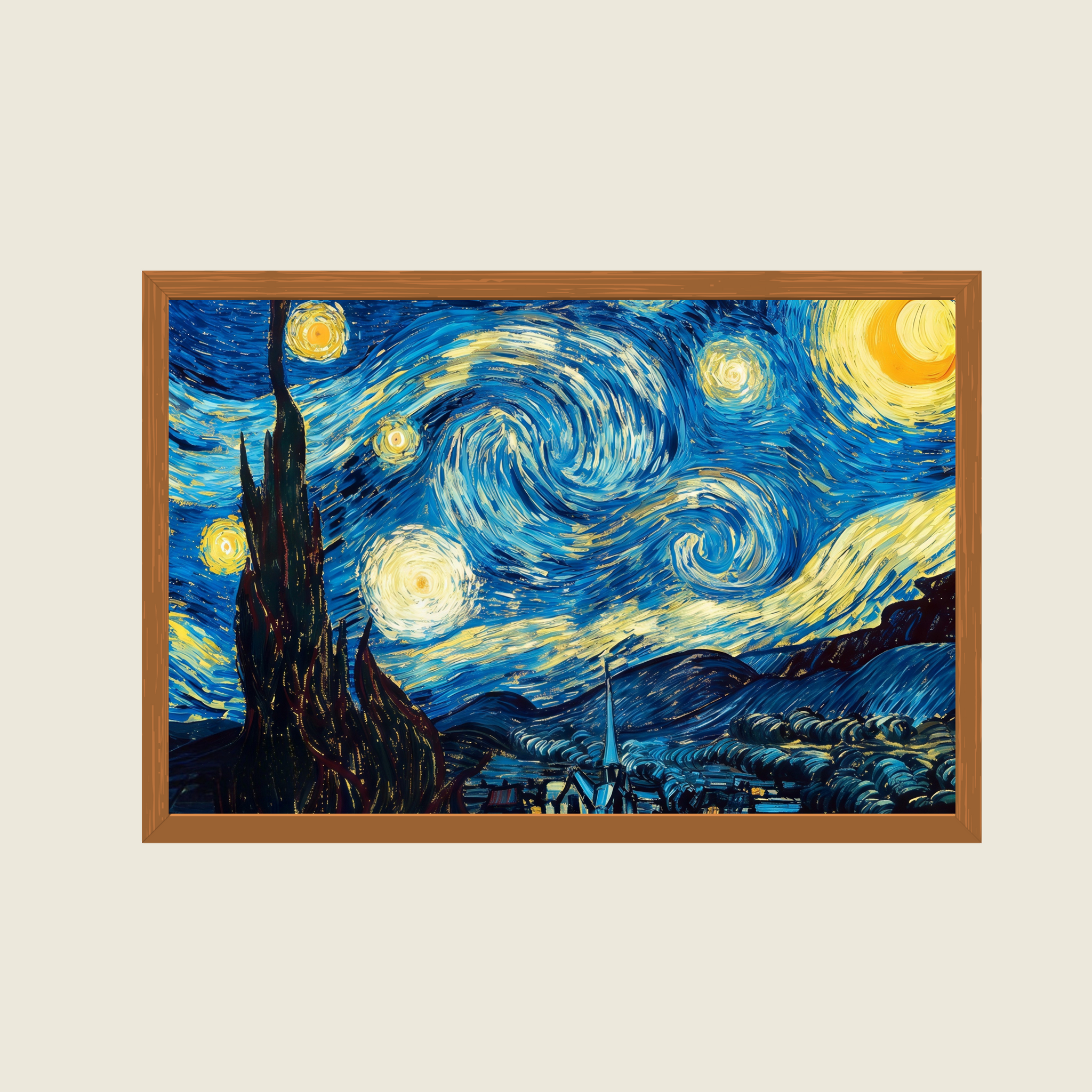 Infinite Blue – Starry Night Fine Art Print