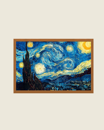 Infinite Blue – Starry Night Fine Art Print