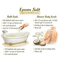 Epsom Salt - Pure Magnesium Sulfate for Bath, Spa & Foot Soak (1 Kg)