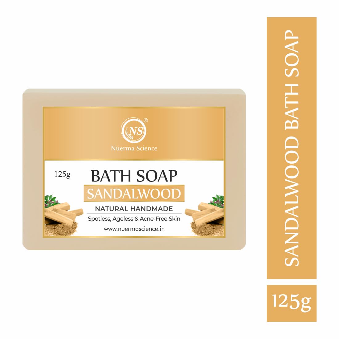 Sandalwood Bath Soap | Spotless, Ageless & Acne-Free Skin