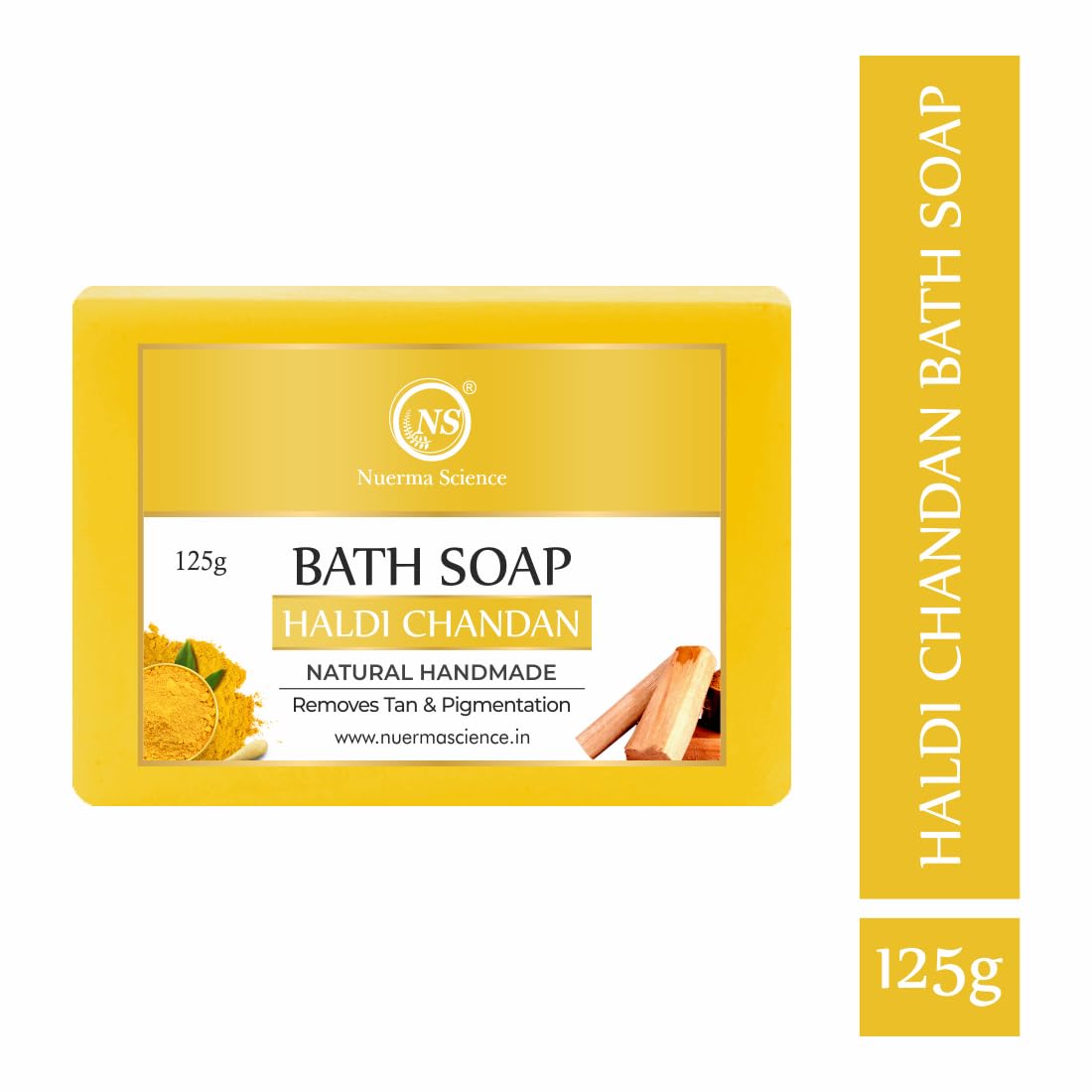 Haldi Chandan Bath Soap | Removes Tan & Pigmentation