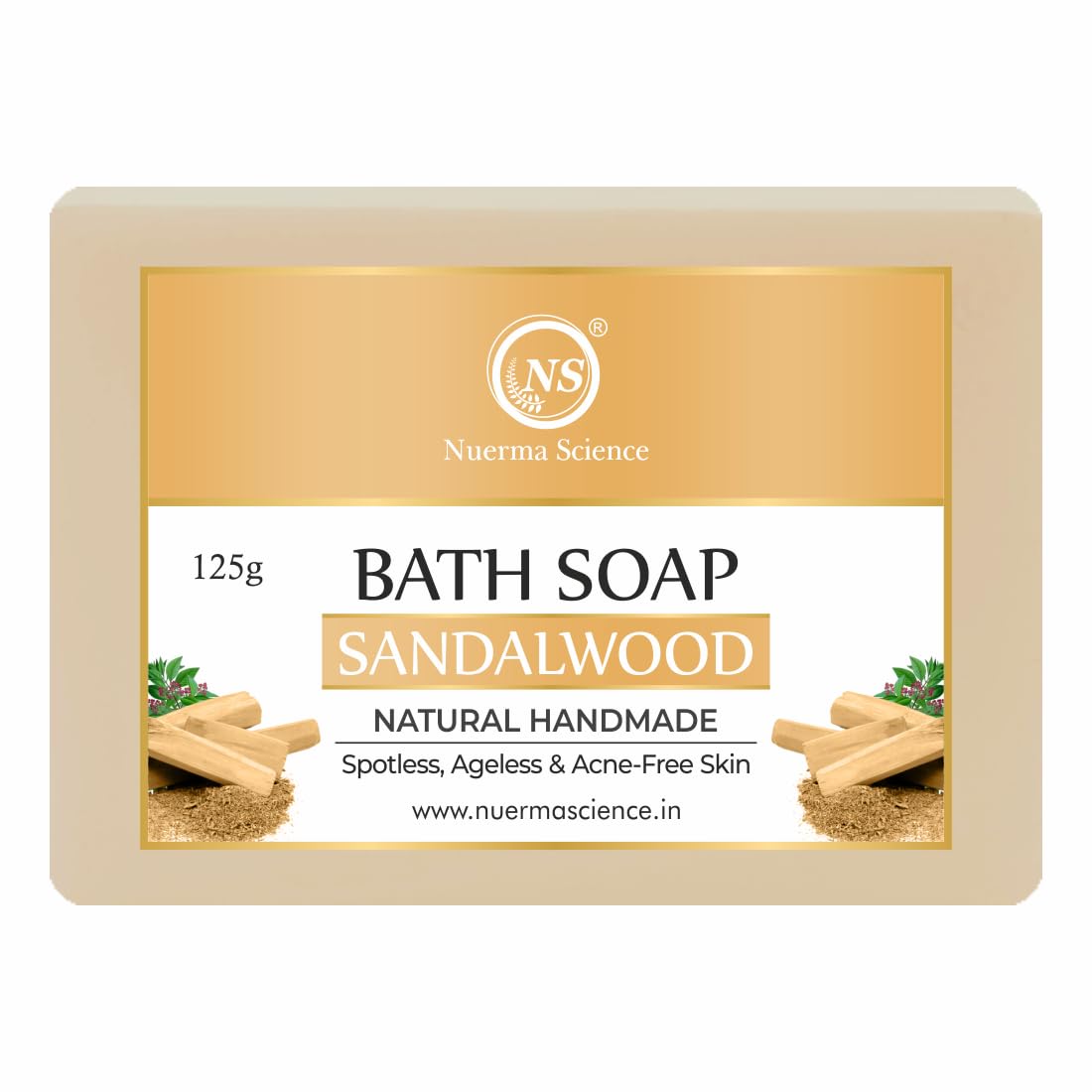 Sandalwood Bath Soap | Spotless, Ageless & Acne-Free Skin