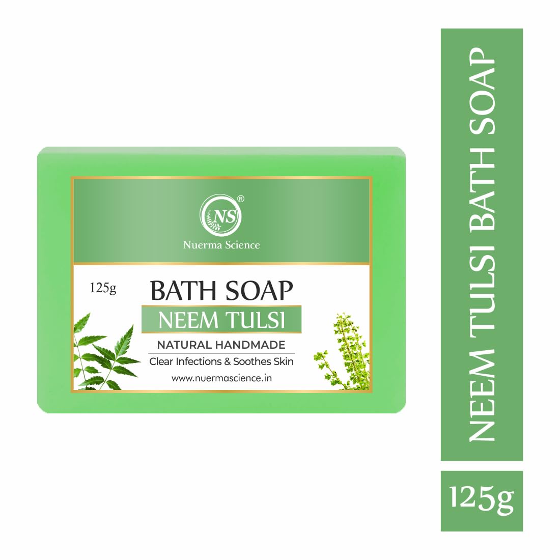 Neem Tulsi Bath Soap | Purifies & Soothes Skin